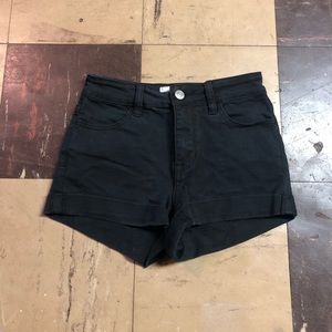 BLACK PACSUN DENIM SHORTS